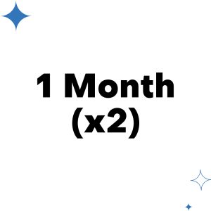 2x1 Month Plan