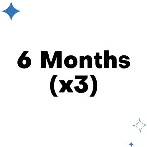 3x6 Months Plan
